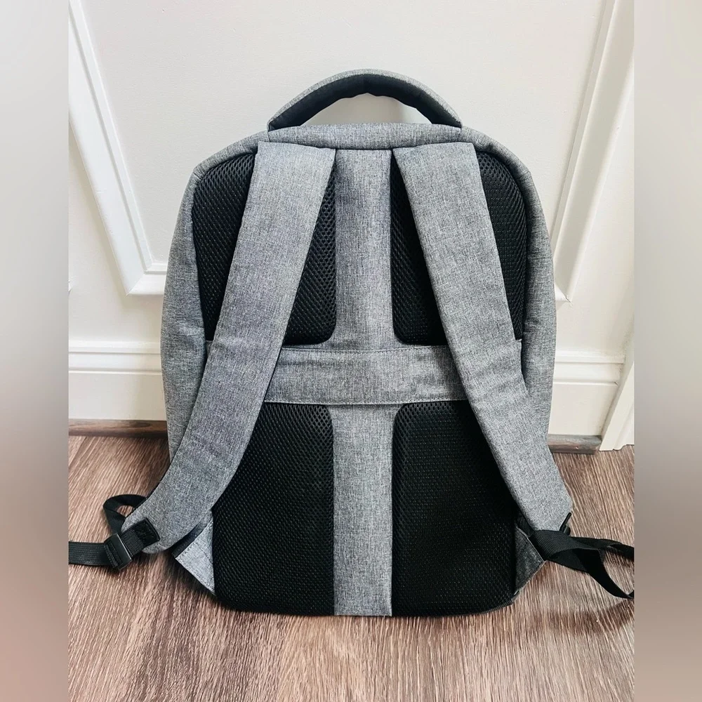 FUL HANS Laptop Backpack Heather Grey Travel Bag